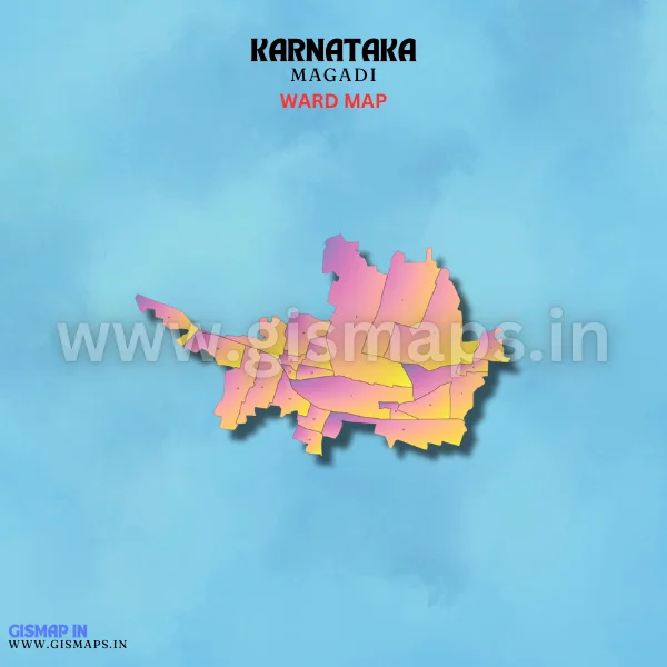 Magadi Ward Map (Karnataka)